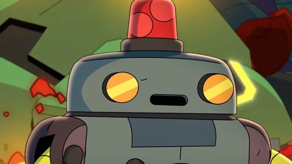 Picture of H.U.E. from Final Space